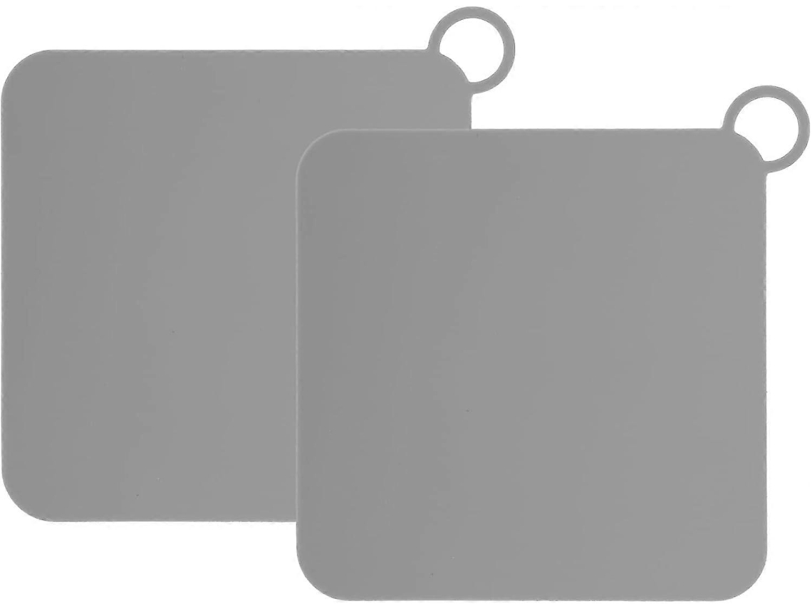 Kit com 2 Tampas de Silicone para Ralo Chão, Tapete Desodorizante, Tampa Vedação Universal Chuveiro e Pia, Adesivo Anti entupimento Coletor AQUAFORGE