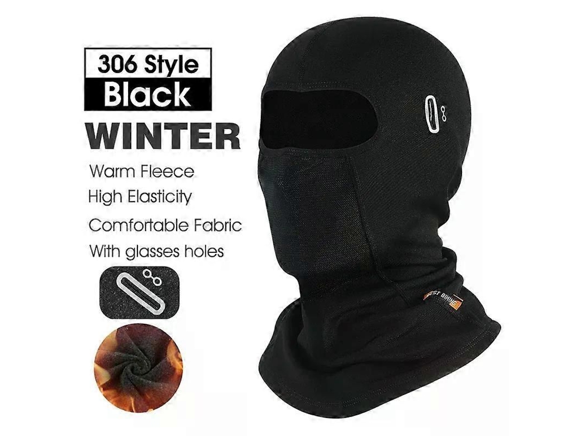 Cachecol de Fleece para Ciclismo, Balaclava, Unissex, Proteção para Cabeça, Forro TAISHENGDA