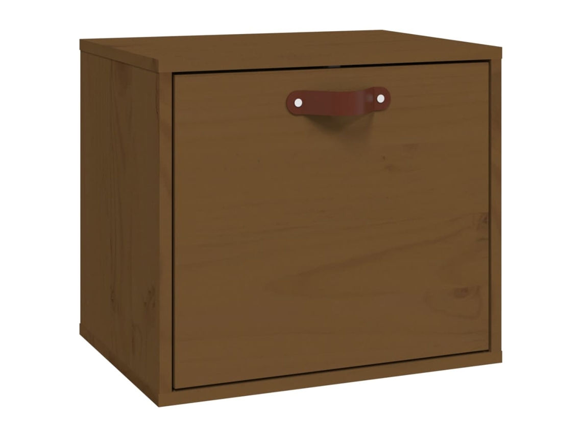 Wall Cabinet, Wall Cabinets Vidaxl Marrom Madeira De Pinho (n/a)