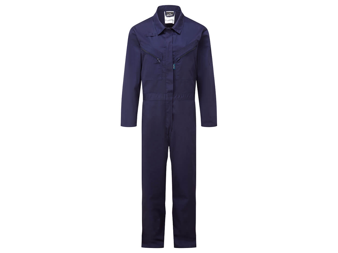 Macacão Clássico Para Mulher Estilo E Conforto Diário / Azul Marinho / L Portwest