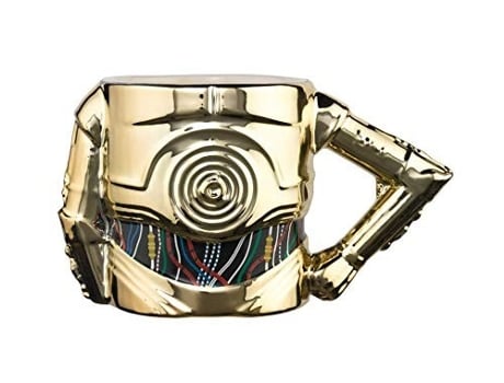 Caneca Meta Merch 3D Star Wars C3Po 400Ml