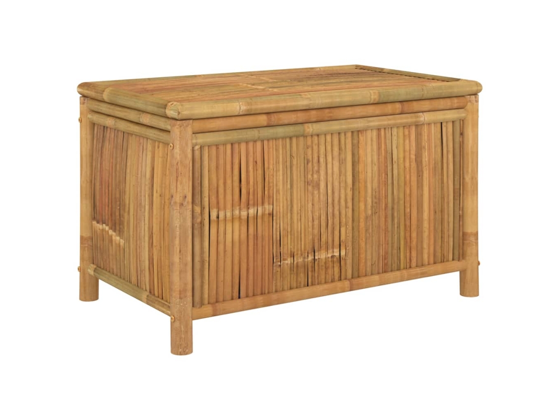 Garden Storage Box, Garden Storage Boxes Vidaxl Marrom Bambu (90 X 52 X 55 Cm)