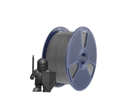 Filamento Para Impressora 3d, Enrolado De Forma Organizada, Compatã­vel Com A Maioria Das Impressoras Fdm, Petg Cinza 5kg Oem
