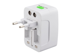 Adaptador Universal De Viagem 4 Em 1 Com Carregador