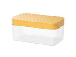 Bacia de Cubos de Gelo de Silicone com Tampa e Pá 28 Moldes Fácil Liberação S/MARCA