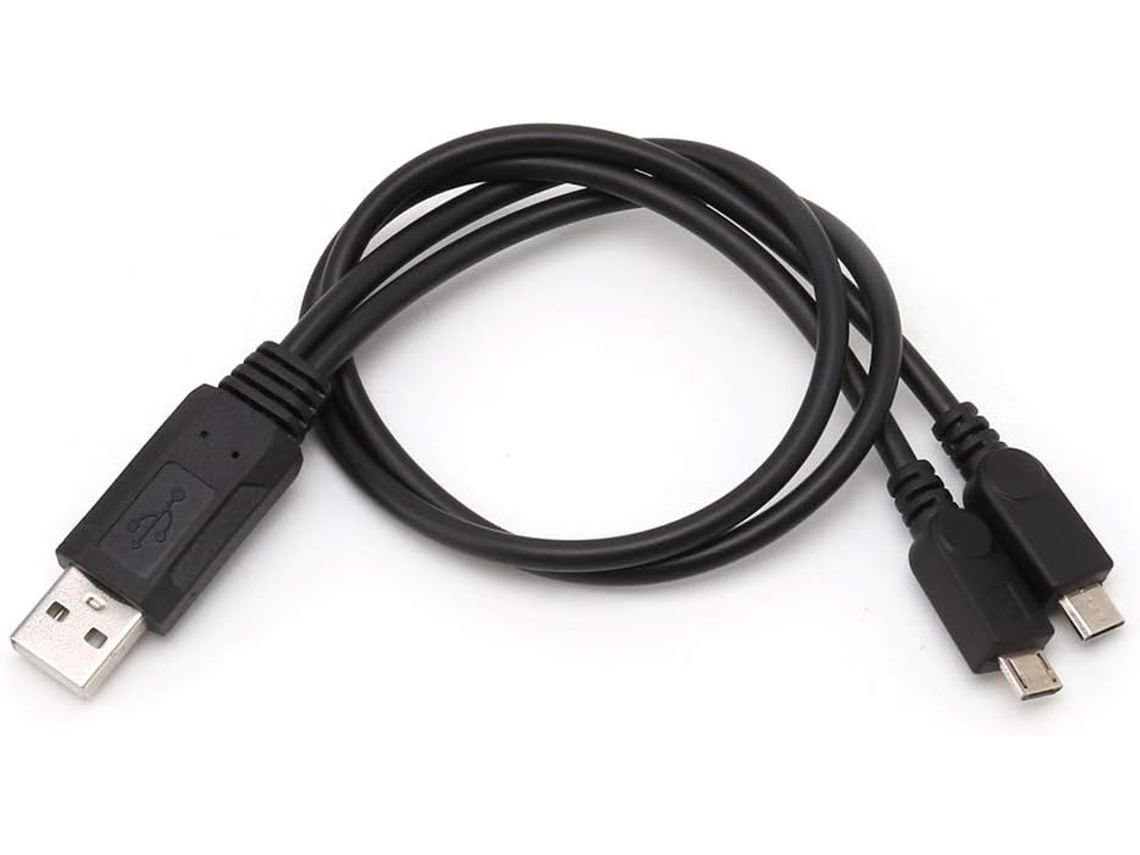 Adaptador Usb Macho Para E De Cabo Divisor 38 Cm