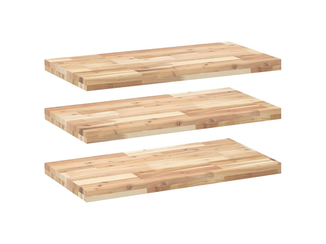 Floating Shelf, Floating Shelves Vidaxl Marrom Madeira De Acácia (60 X 40 X 4 Cm)