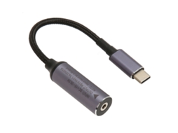 Cabo De Carregamento (carregamento Pd Dc Para Type C) Cabo De Carregamento De Energia 100w Dc3.0mmx1.1mm Fêmea Para Type C Macho