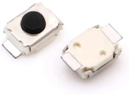 10 Unidades Ly A03-10 Ts A001a Interruptor De Toque 2 Pinos 160g Tartaruga Pequena 2*3*1, 5h Suporte Sem Coluna