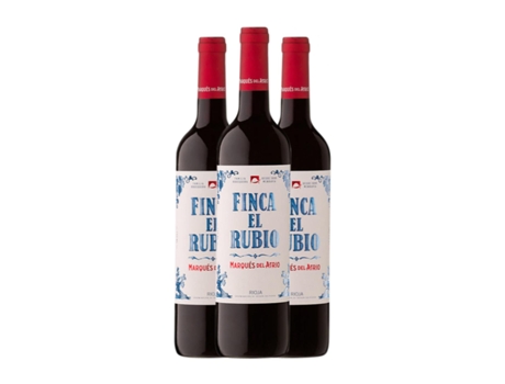 Vinho MARQUÉS DEL ATRIO Finca El Rubio Rioja (0.75 L - 3 Unidades)