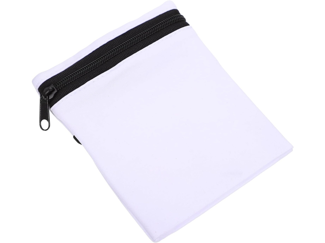 Bolsa De Braço Elástica De Seda Branca Leve Para Celular - Corrida