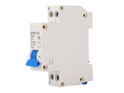 Interruptor de Aire Miniatura 1p+n 16a 230v Din Rail Montado Termomagnético Dz30 32 | S/MARCA
