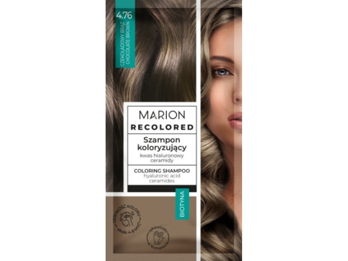 Marion, Tonalizante De Cabelo Chocolate Marrom 4.76, 35 Ml