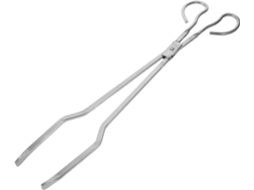 Pinça Para Lenha De Lareira, Pinça De Aço Inoxidável Para Manusear Lenha E Carvão Em Fogueiras Lareiras Internas