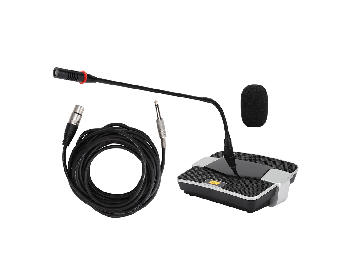 Microfone Condensador Profissional de Mesa CHABERLU