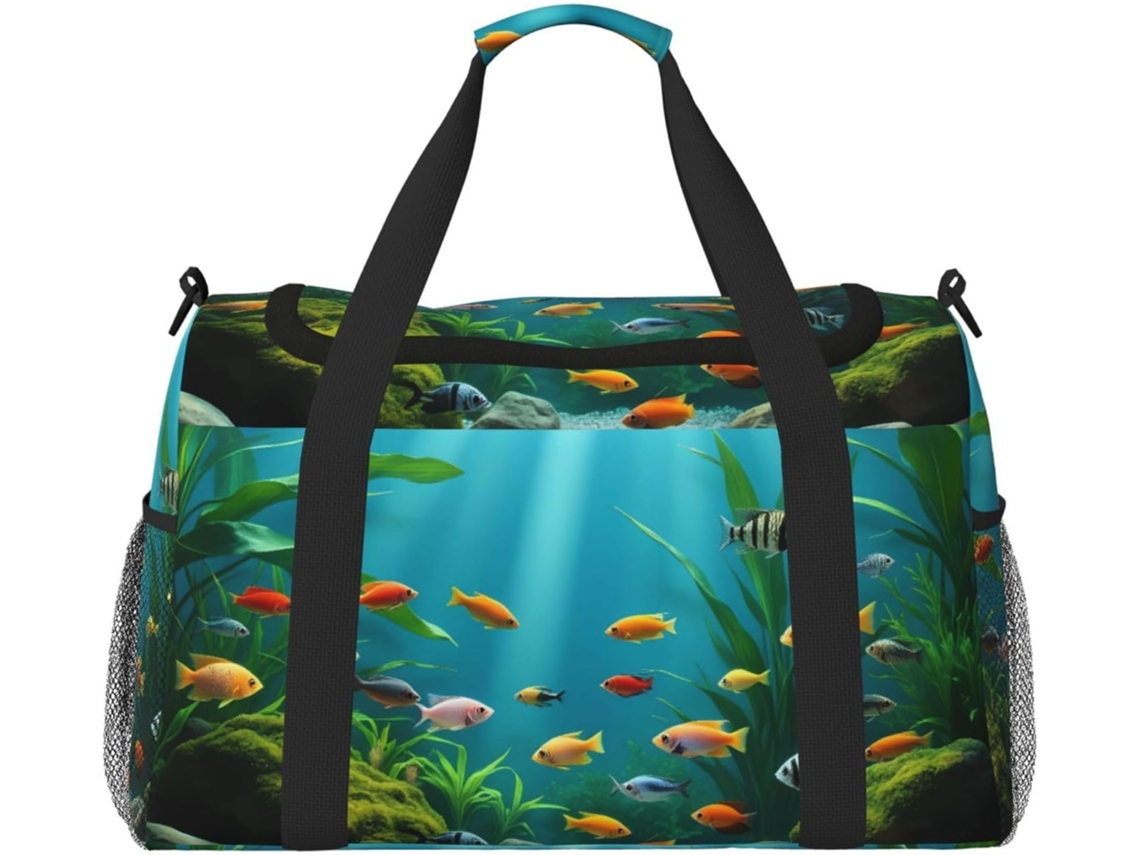 Bolsa de Viagem Resistente à Água com Zíper Dobrável S/MARCA