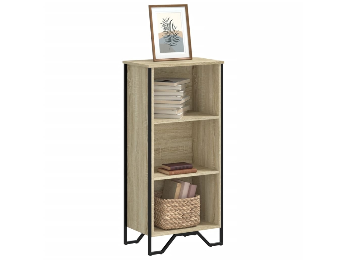 Vidaxl Estante 50x31x106 Cm Derivados De Madeira Carvalho Sonoma