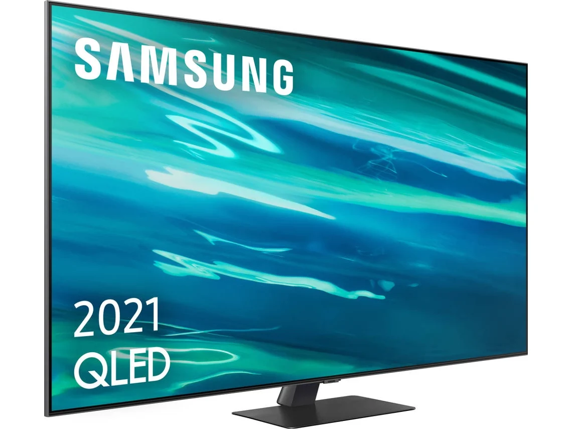 TV SAMSUNG QE55Q80A (Outlet Grade A - QLED - 55'' - 140 cm - 4K Ultra HD - Smart TV)