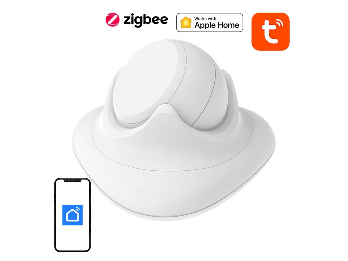 Sensor de movimento e presença Neo NAS PS09B para Zigbee e Tuya com função Alexa