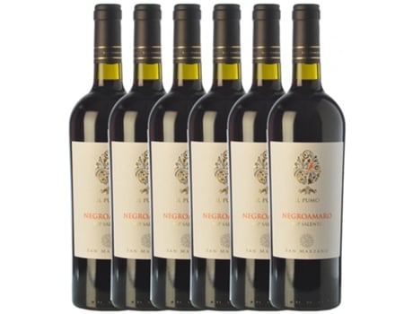 San Marzano Il Pumo Negroamaro Salento 75 cl (Caixa de 6 unidades)