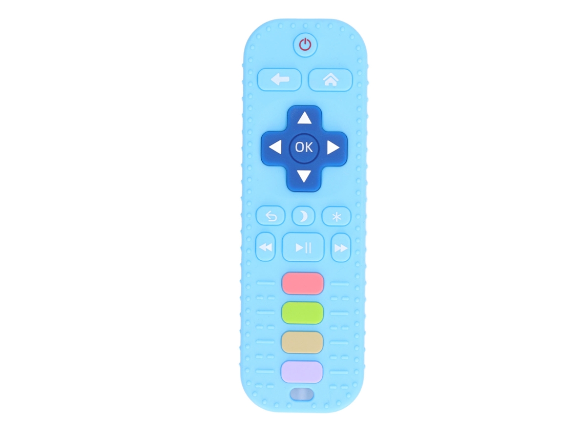 Brinquedo De Mordida De Silicone Para Bebês Em Forma De Controle Remoto