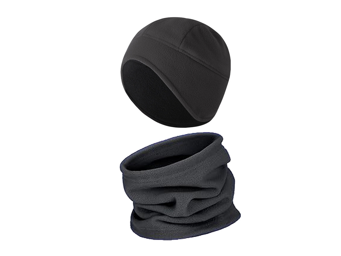 BUSINESS conjunto de chapéu e cachecol de inverno aprovação ski capacete cachecol gaiter para mulheres e homens