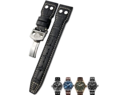 Pulseira de com para 20 Mm 21 22 Alta Qualidade Fácil Couro Premium Confortável Durável Resistente 21 Mm 22 Mm