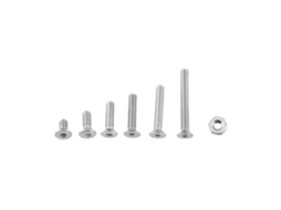 Kit Variado De Parafusos, Porcas E Arruelas Sextavadas M2, Conjunto