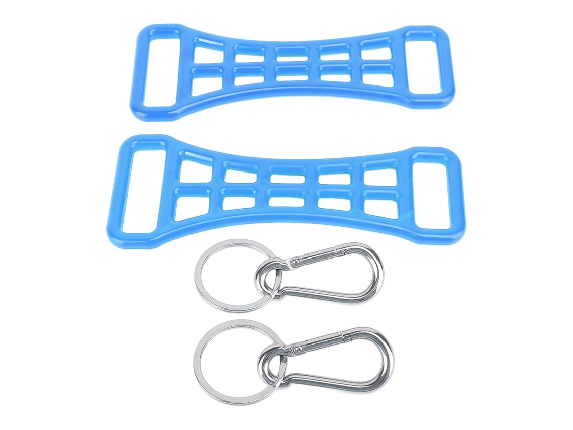 Primerox 2pcs Ferramenta Auxiliar para Fecho de Bota de Esqui Extensor Multifuncional Abs Azul para Entusiastas de Esqui