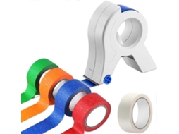 Aplicador de Fita Adesiva para Pintura, Dispensador Portátil de Fita Adesiva para Pintura com Cortador. GOKOCO