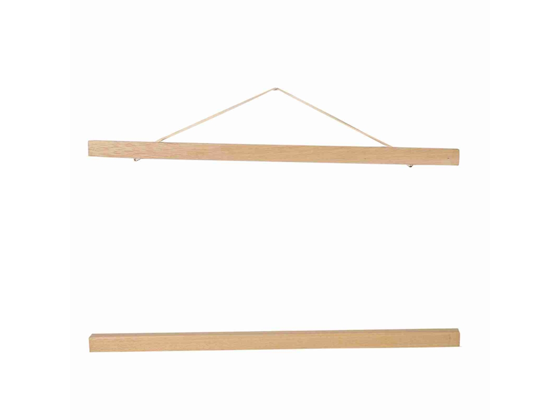 Quadro De Madeira Branco Laxiscreed 40cm Para Decoração Élégante