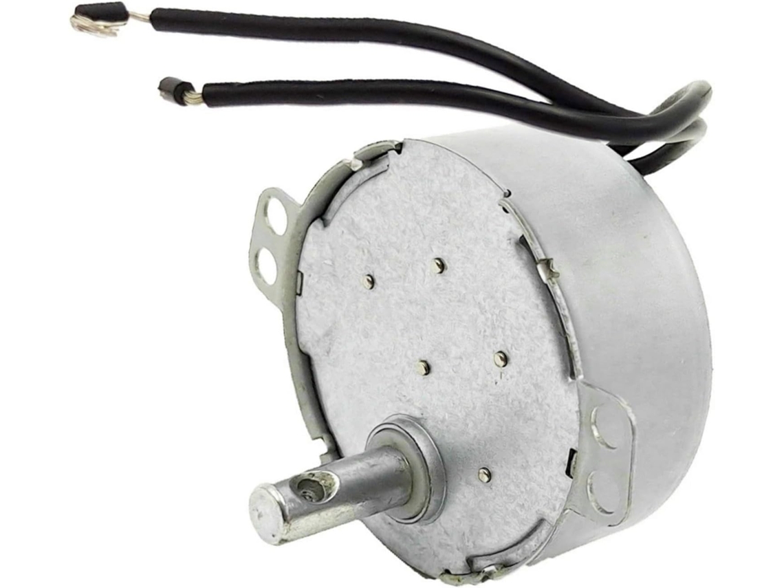 Motorredutor Eficiente De 220v, Movimento Síncrono, Instalação Simples Para Eletrodomésticos.