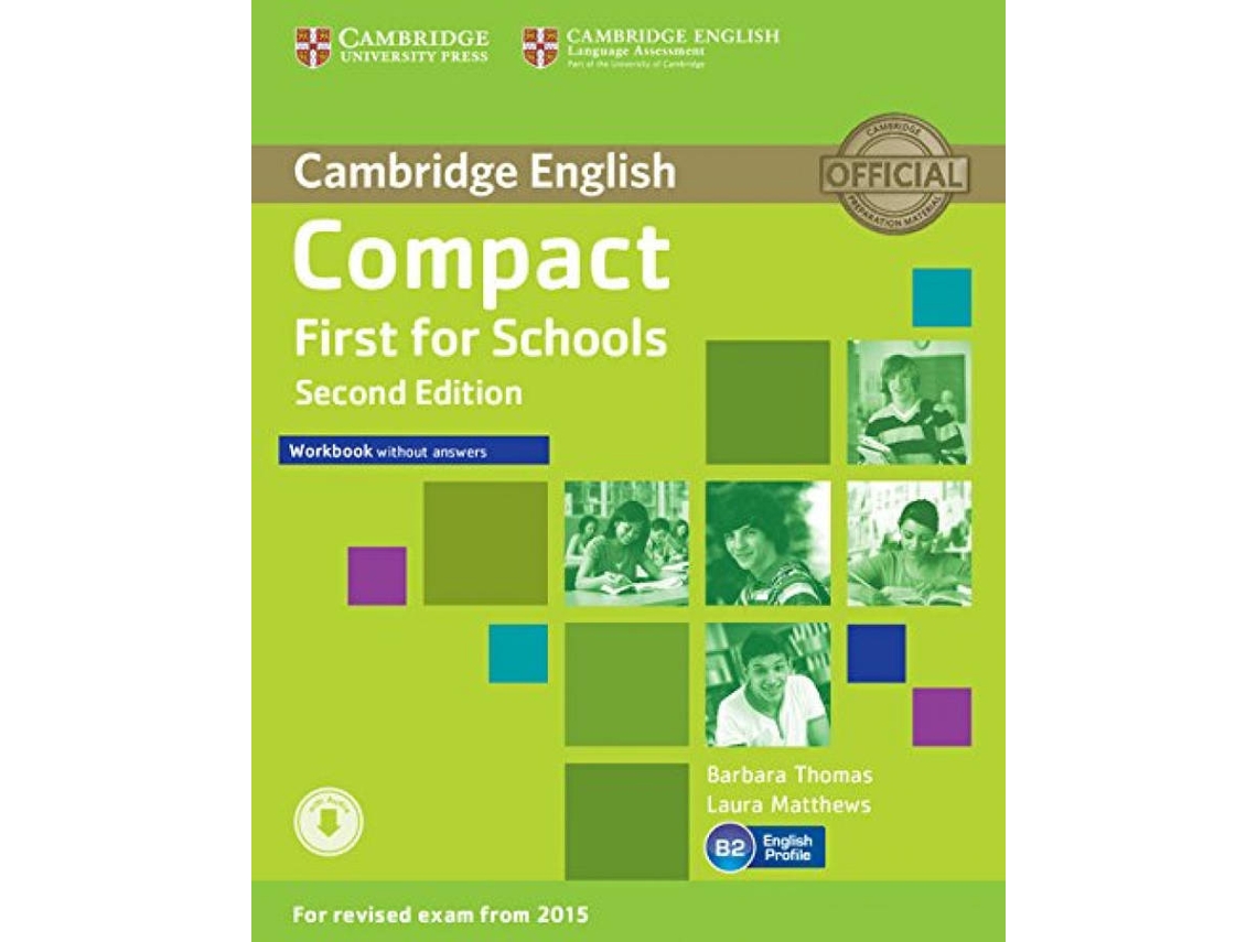 Livro Compact First For Schools. Workbook-KeyAudio Cd (Inglês)
