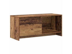 Conjunto de Móvel de Tv Madeira Antiga 90x35x40 cm MAISON EXCLUSIVE