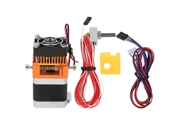 Extrusor mk8 para impressora 3d com motor 17hs4401 bico 0.4mm filamento 1.75mm acessório S/MARCA