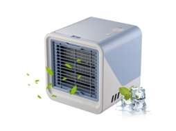 Ar Condicionado Portátil Mini Cooler Nova Line Ventilador Mesa 3 em 1