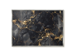 Quadro de vidro magnético com elegância delicada para o hall de entrada Espelharte (100x70 cm)