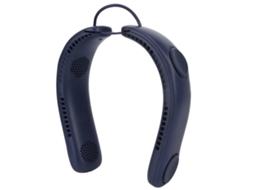 Ventilador De Pescoço Portátil Para Viagens De Escritório Slowmoose (azul)
