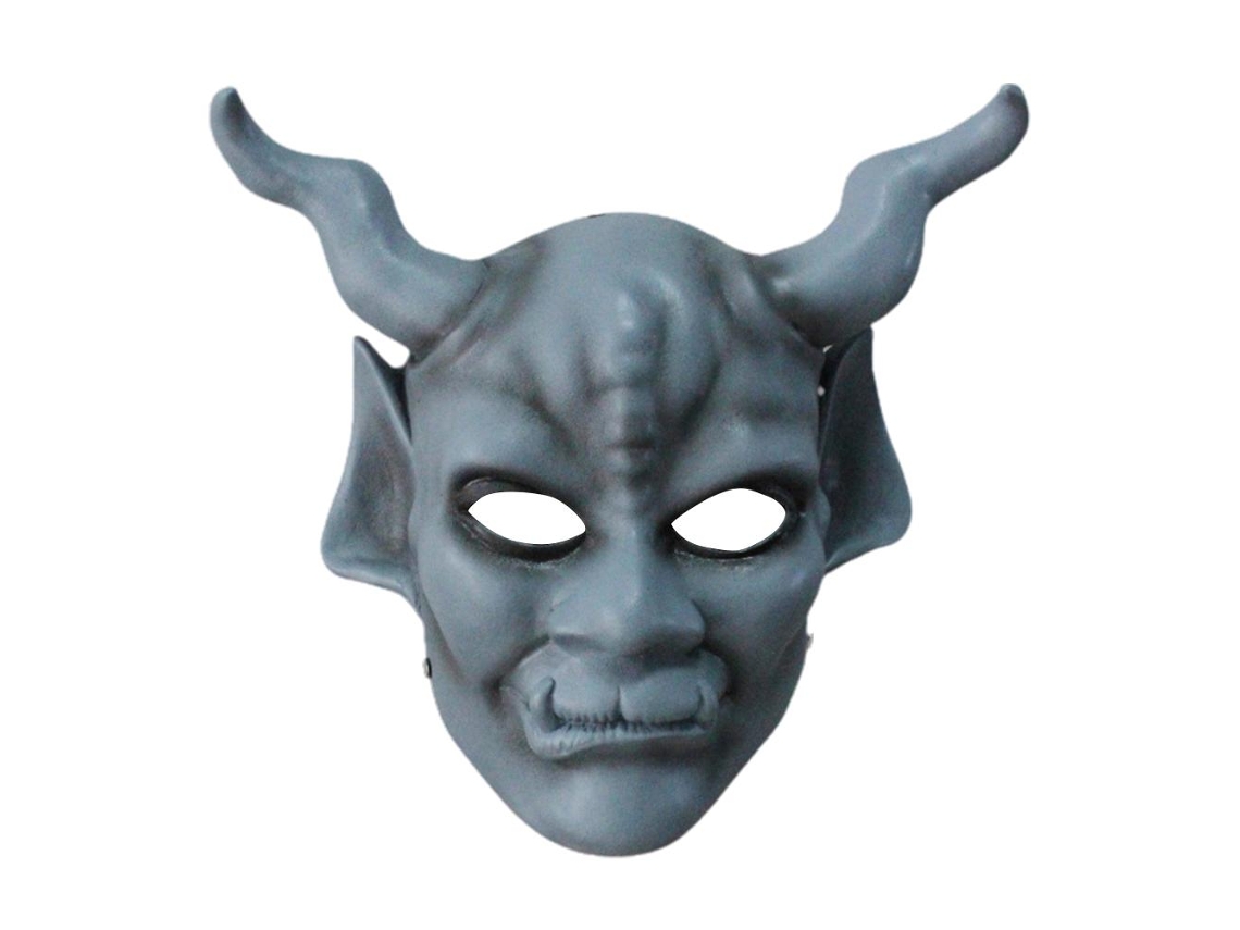 Mali máscara de Demônio Taurus de Resina para Halloween Cosplay Fantasia Acessório de Festa