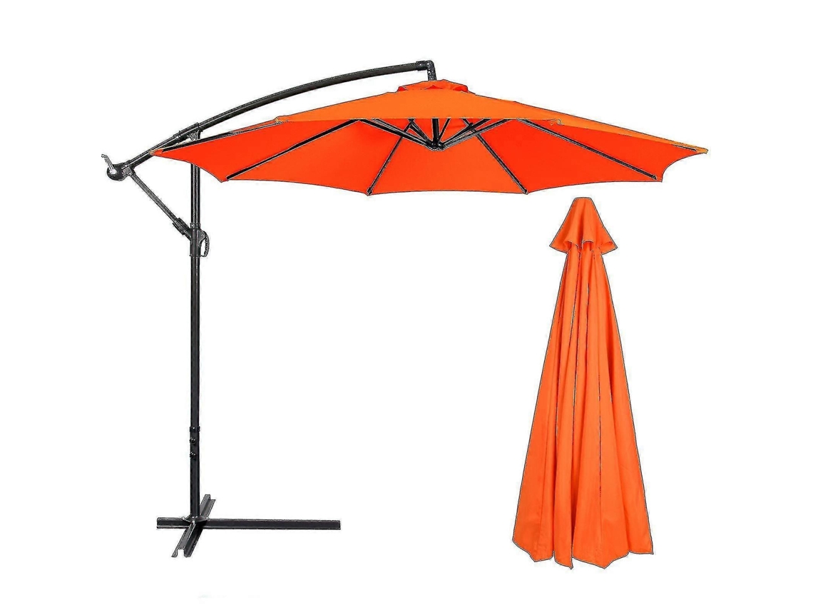 Toldo de substituição de tela impermeável para parasol de jardim, 3m, 6/8 braços, UV | S/MARCA