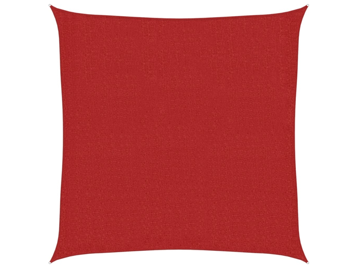 Sun Sail, Sun Sails Vidaxl Vermelho Polietileno (2 X 2 M)