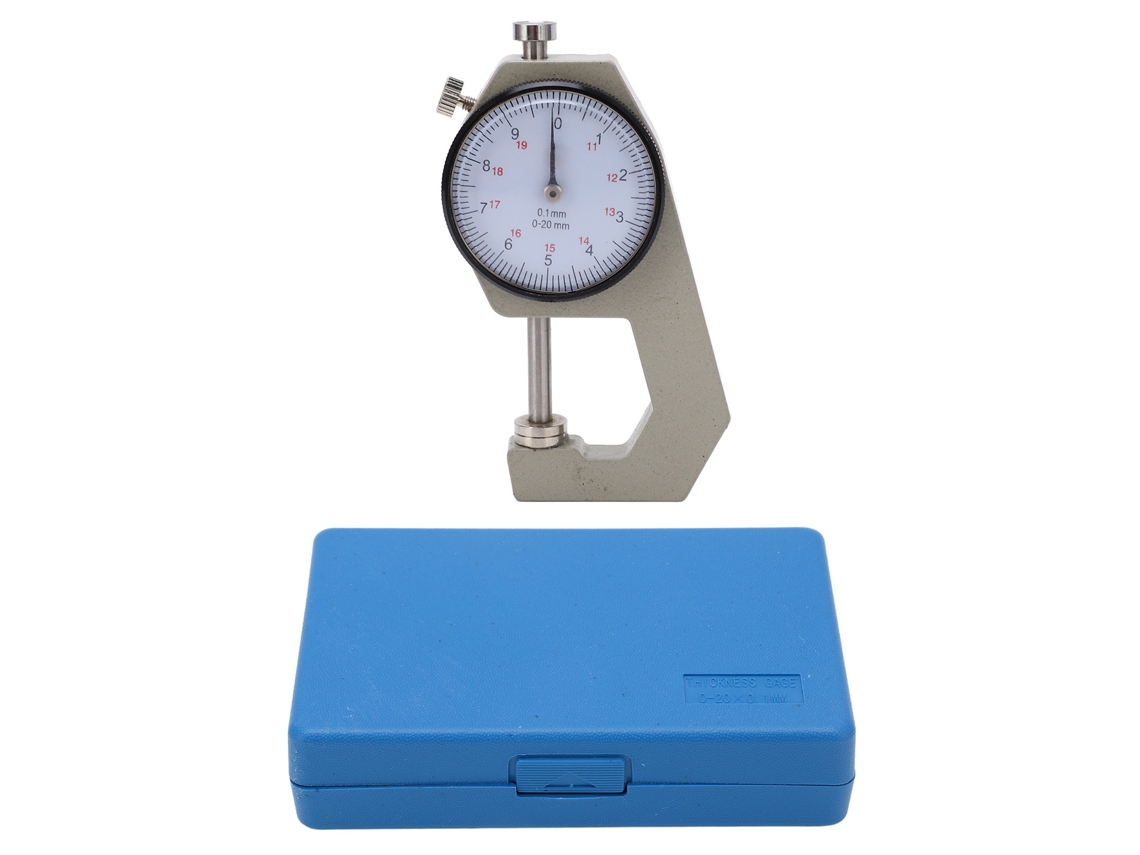 Medidor de Espessura Portátil Micrômetro 0-20mm | S/MARCA