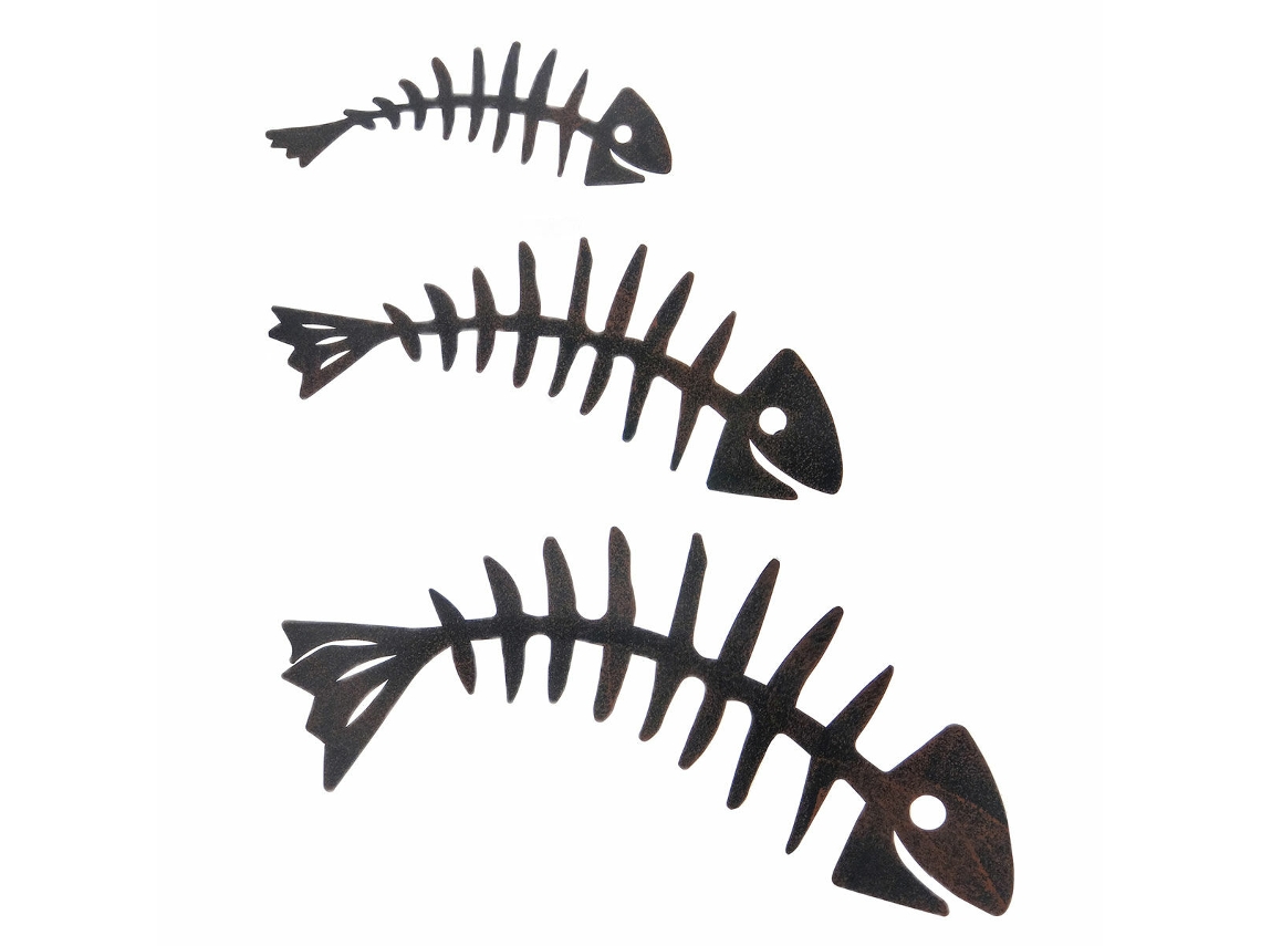 Decoração de Parede SIGNES GRIMALT Peixes 0,1x11,5x45 cm