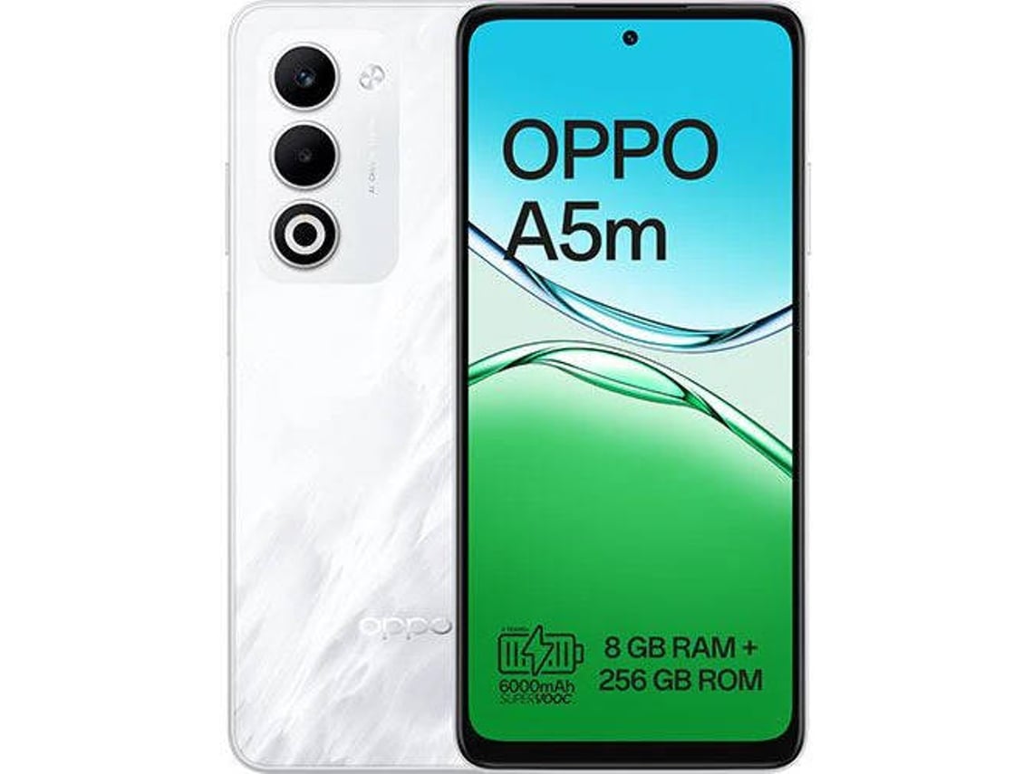Smartphone OPPO A5m (6.67'' - 8 GB - 256 GB - Branco)