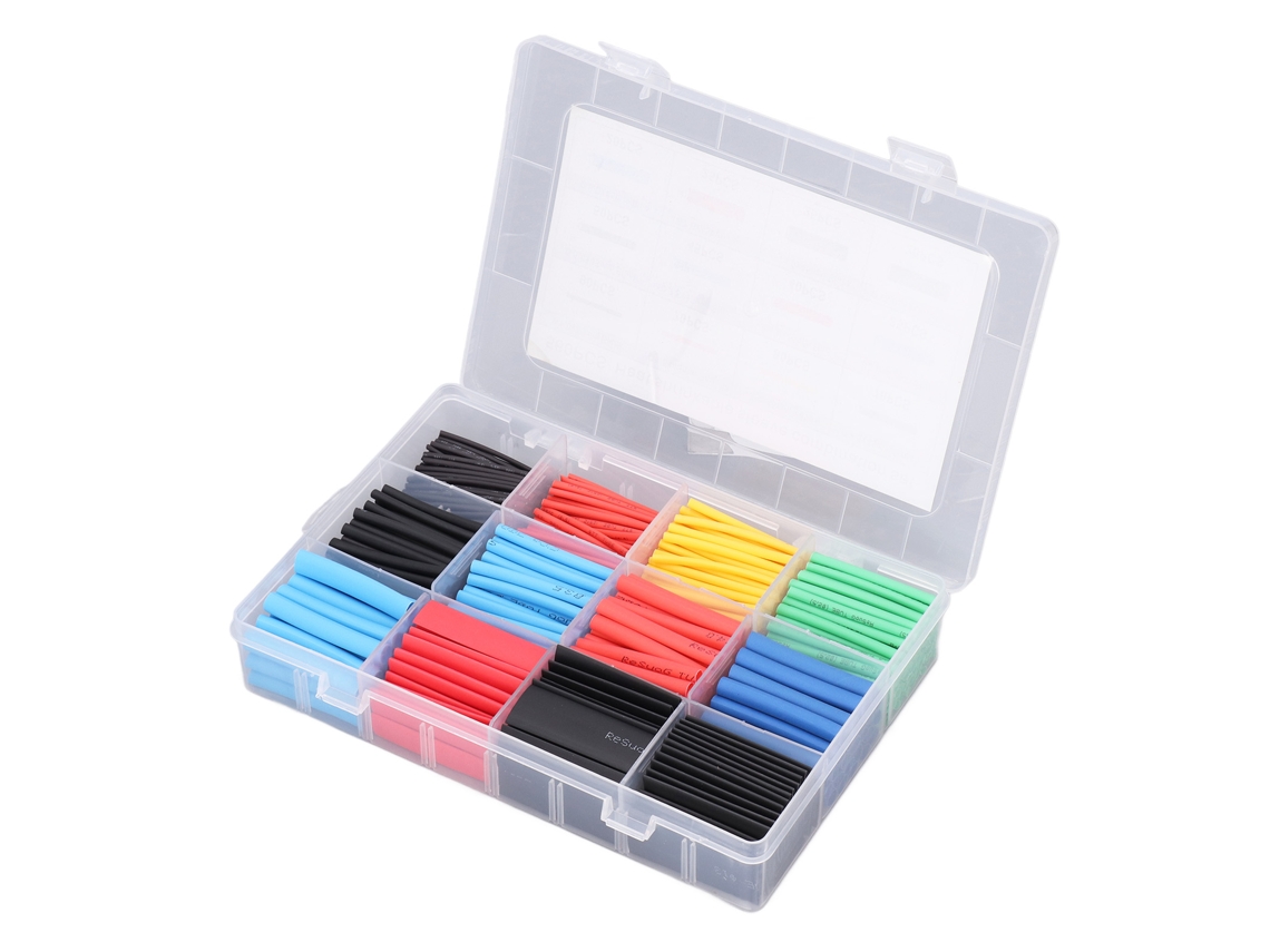 Kit De Tubos De Encolher Térmica Laxiscreed Para Isolamento Elétrico Encolhimento 2:1 De Alta Qualidade