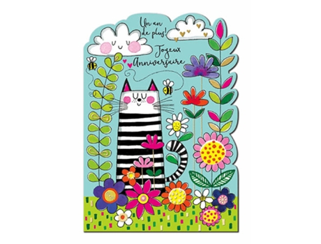 Cartão Duplo RACHEL ELLEN DESIGNS Les Delices