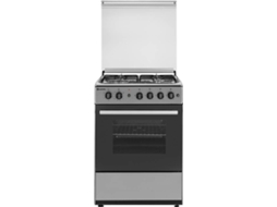 Fogão MEIRELES M 601 X BP (51 L - Grill Elétrico e Gás Butano-Propano - Inox)