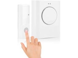 Campainha Sem Fio Modelo 2025 com Controle Remoto de 200 M, Download de Mp3, 3 Acordes Integrados e 64 Mb de Memória. Brilvibera_ozo