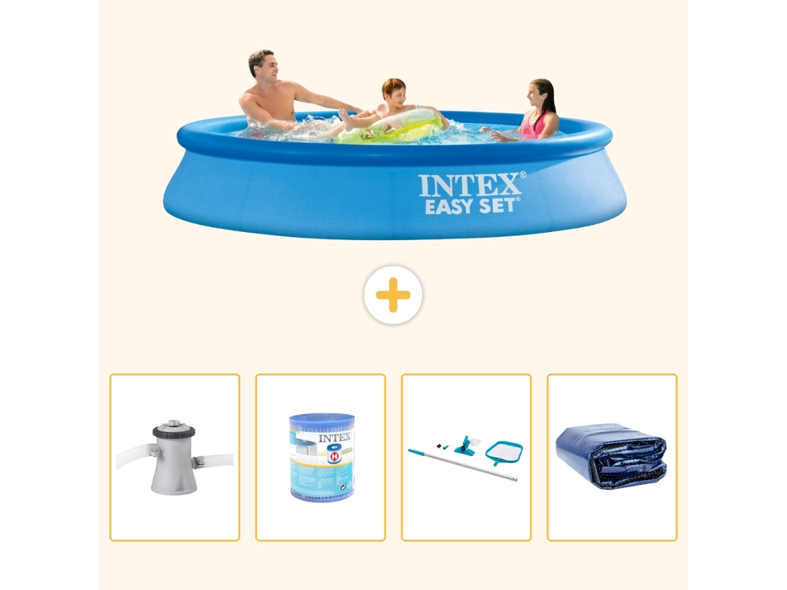 Intex Piscina Easy Set Redonda - 305x61 Cm - 5-peças S194