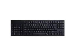 Teclado Ergonômico Para Canhotos Com Teclado Numérico Integrado E Conectores Usb Everley891